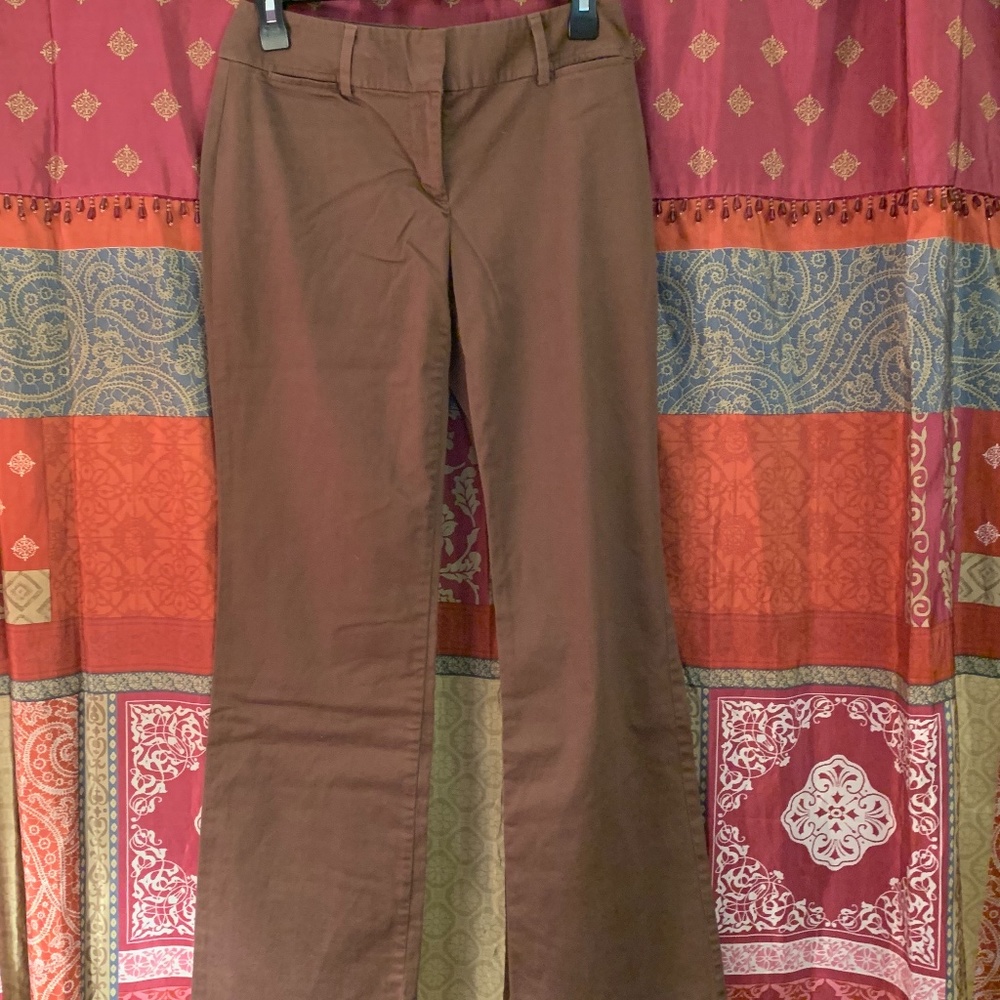 LOFT Cury Brown Trousers